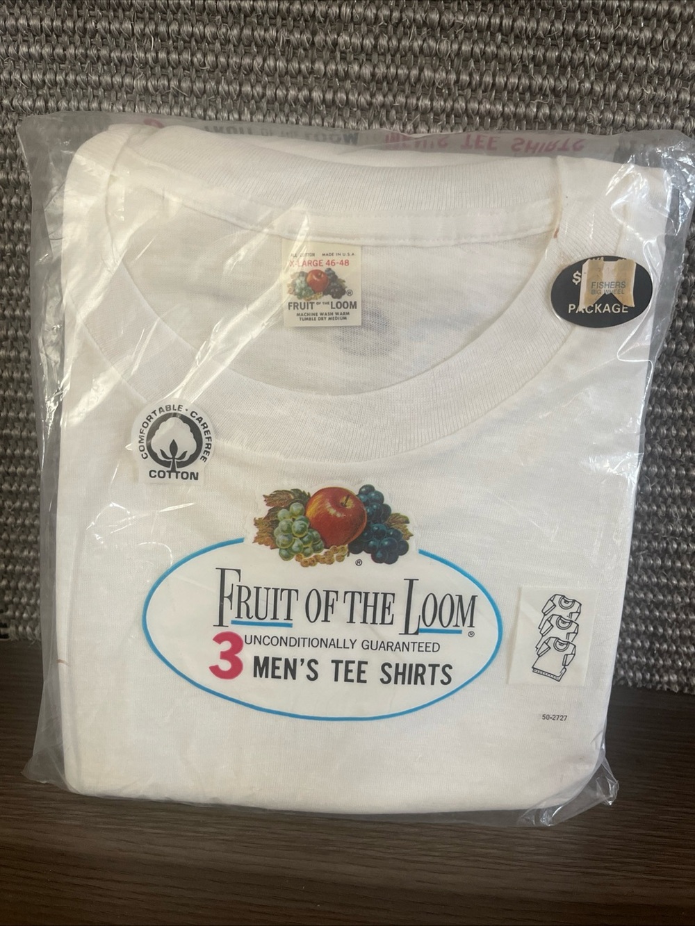 1978 NOS Fruit of the Loom White Men's T-Shirts